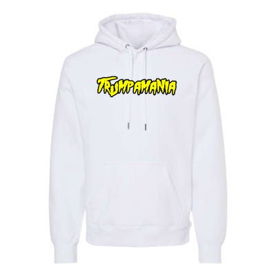 Trump Republican Convention Wrestling Meme Trumpamania Premium Hoodie