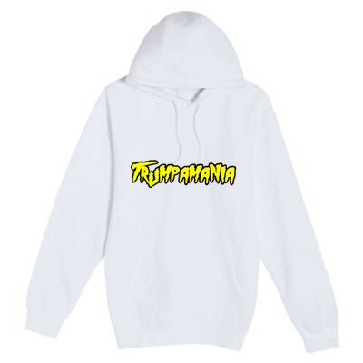 Trump Republican Convention Wrestling Meme Trumpamania Premium Pullover Hoodie