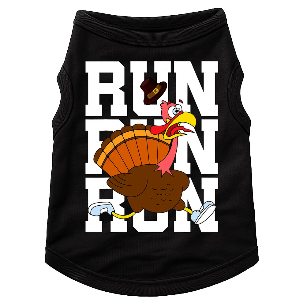 Turkey Run Costume Thanksgiving Running Turkey Trot Doggie Tank