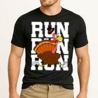 Turkey Run Costume Thanksgiving Running Turkey Trot Cooling Performance Crew T-Shirt