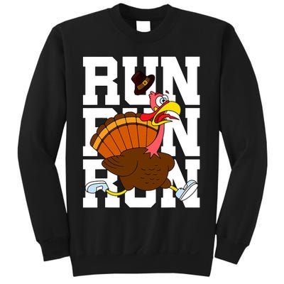 Turkey Run Costume Thanksgiving Running Turkey Trot Sweatshirt