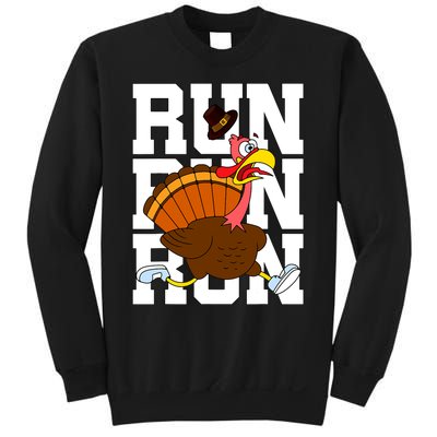 Turkey Run Costume Thanksgiving Running Turkey Trot Sweatshirt