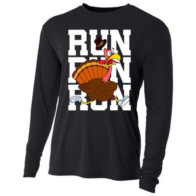 Turkey Run Costume Thanksgiving Running Turkey Trot Cooling Performance Long Sleeve Crew