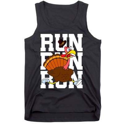 Turkey Run Costume Thanksgiving Running Turkey Trot Tank Top