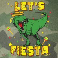 T Rex Cinco De Mayo Shirts Tyrannosaurus Dinosaur Lets Fiesta Legacy Tie Dye Trucker Hat