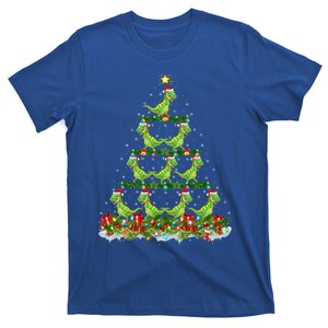 T Rex Dinosaur Xmas Tree Decoration Santa T Rex Christmas Gift T-Shirt