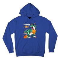 Turkey Rex Dinosaur T Rex Thanksgiving Pumpkin Meaningful Gift Hoodie