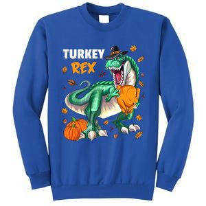 Turkey Rex Dinosaur T Rex Thanksgiving Pumpkin Meaningful Gift Sweatshirt