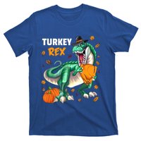 Turkey Rex Dinosaur T Rex Thanksgiving Pumpkin Meaningful Gift T-Shirt