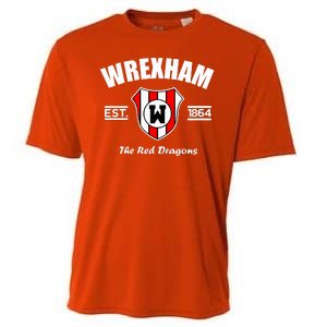 The Red Dragons Wrexham FC Football Club Wrexham Cooling Performance Crew T-Shirt