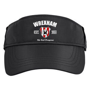 The Red Dragons Wrexham FC Football Club Wrexham Adult Drive Performance Visor