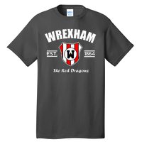 The Red Dragons Wrexham FC Football Club Wrexham Tall T-Shirt