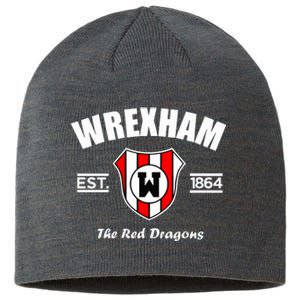 The Red Dragons Wrexham FC Football Club Wrexham Sustainable Beanie