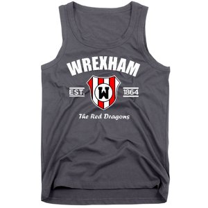 The Red Dragons Wrexham FC Football Club Wrexham Tank Top