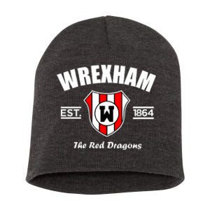 The Red Dragons Wrexham FC Football Club Wrexham Short Acrylic Beanie