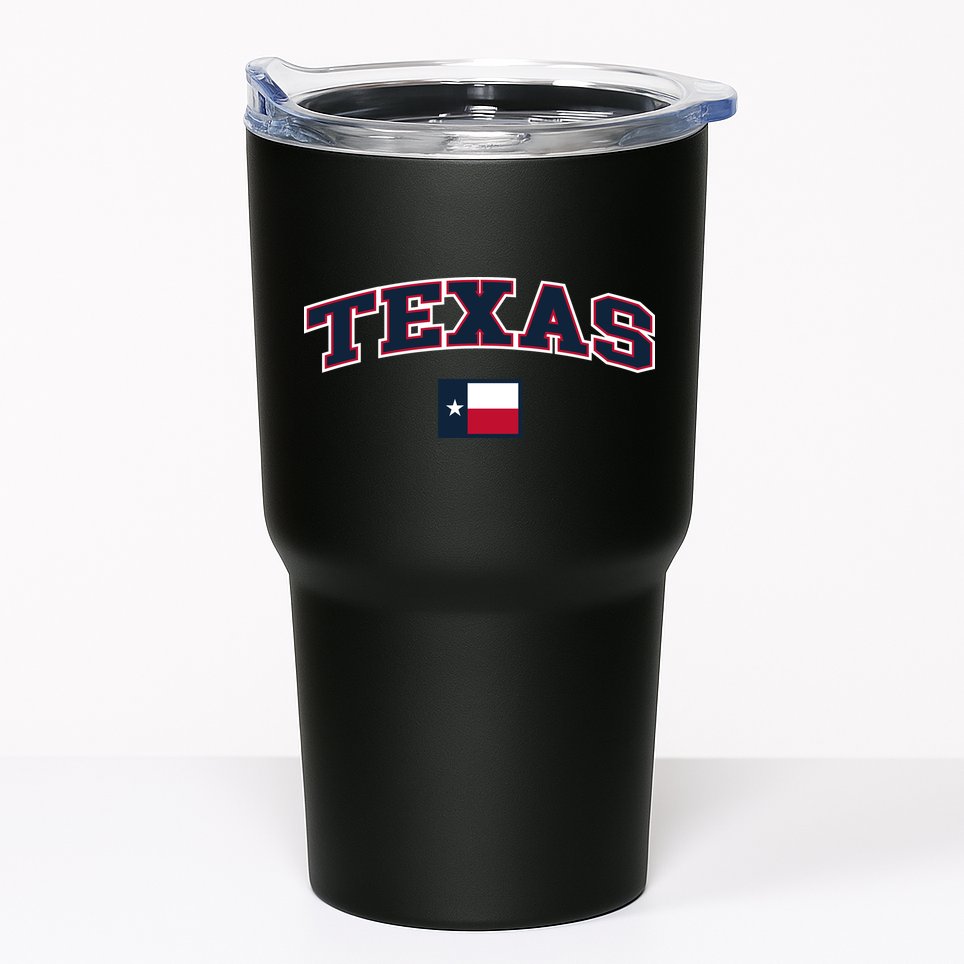 Texas Retro Design Tumbler