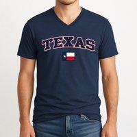 Texas Retro Design V-Neck T-Shirt