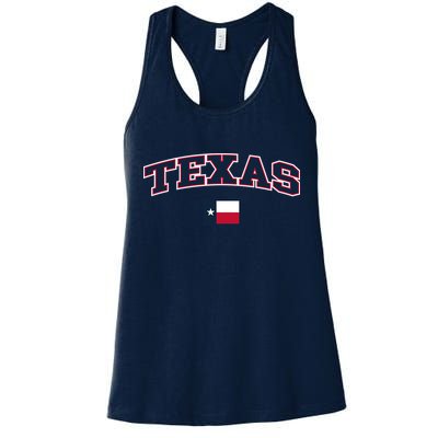 Texas Retro Design Womens Tank Top