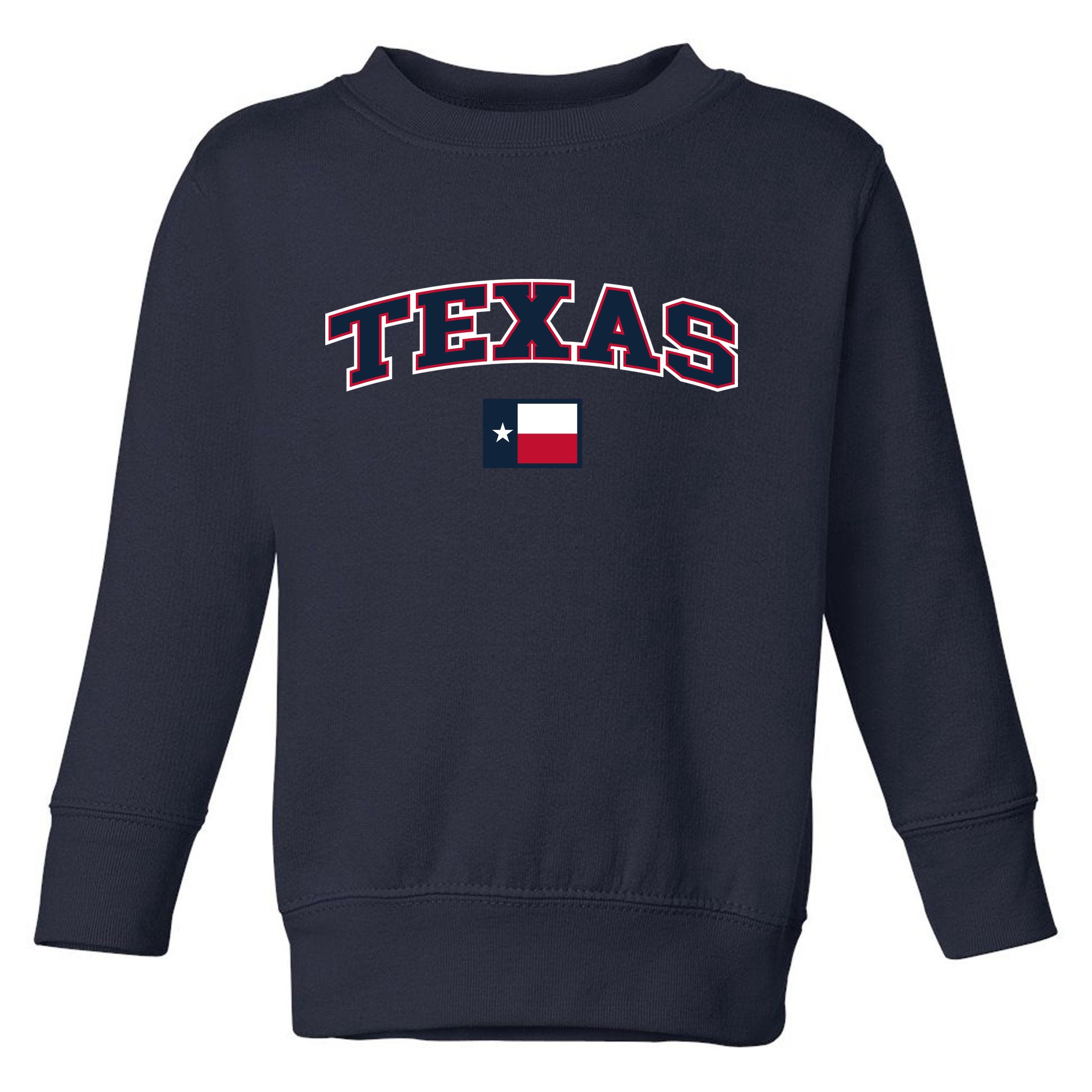 Texas Retro Design Toddler Sweatshirt