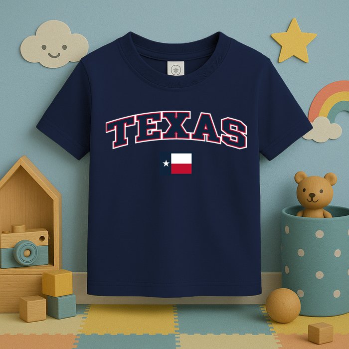 Texas Retro Design Toddler T-Shirt