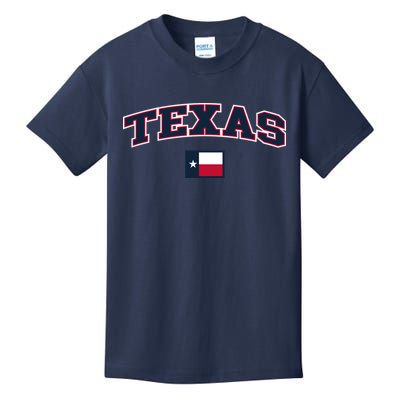 Texas Retro Design Kids T-Shirt