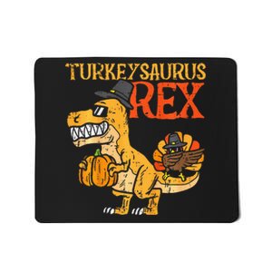 Turkeysaurus Rex Dab Turkey Dino Thanksgiving Mousepad