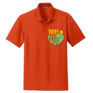 Tree Rex Dinosaur Christmas Tree Trex Christmas Great Gift Dry Zone Grid Polo