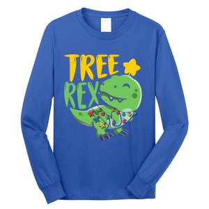 Tree Rex Dinosaur Christmas Tree Trex Christmas Great Gift Long Sleeve Shirt