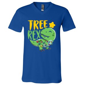 Tree Rex Dinosaur Christmas Tree Trex Christmas Great Gift V-Neck T-Shirt