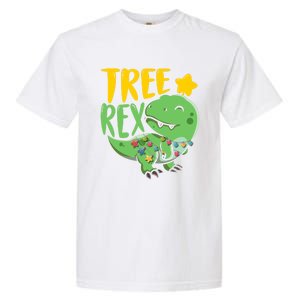 Tree Rex Dinosaur Christmas Tree Trex Christmas Great Gift Garment-Dyed Heavyweight T-Shirt