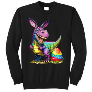 T Rex Dino Bunny Dinosaurs Hunt Eggs Happy Easter Outfit Sweatshirt