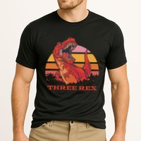 Three Rex Dinosaur Birthday Cooling Performance Crew T-Shirt