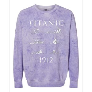 Titanic Remembrance Day Titanic Sinking Titanic Colorblast Crewneck Sweatshirt