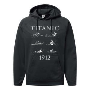 Titanic Remembrance Day Titanic Sinking Titanic Performance Fleece Hoodie