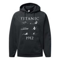 Titanic Remembrance Day Titanic Sinking Titanic Performance Fleece Hoodie