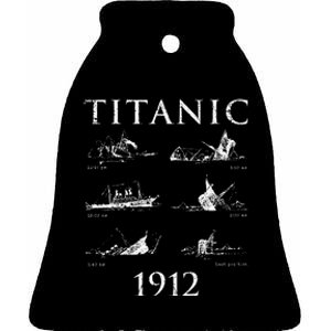 Titanic Remembrance Day Titanic Sinking Titanic Ceramic Bell Ornament