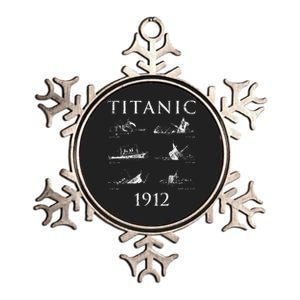 Titanic Remembrance Day Titanic Sinking Titanic Metallic Star Ornament