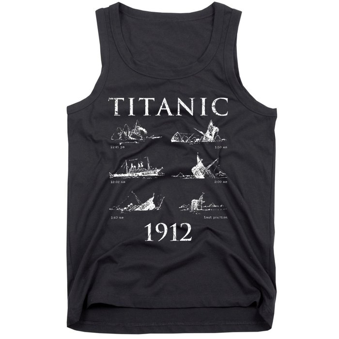 Titanic Remembrance Day Titanic Sinking Titanic Tank Top