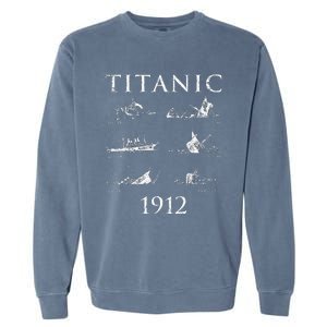 Titanic Remembrance Day Titanic Sinking Titanic Garment-Dyed Sweatshirt