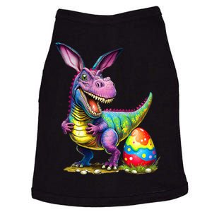 T Rex Dino Bunny Dinosaurs Hunt Eggs Happy Easter Doggie Tank