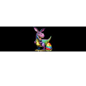 T Rex Dino Bunny Dinosaurs Hunt Eggs Happy Easter Bumper Sticker