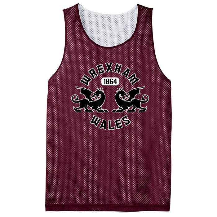 The Red Dragons Wrexham Fc Football Club Wrexham Mesh Reversible Basketball Jersey Tank