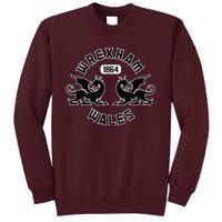 The Red Dragons Wrexham Fc Football Club Wrexham Tall Sweatshirt