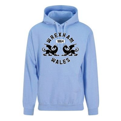 The Red Dragons Wrexham Fc Football Club Wrexham Unisex Surf Hoodie