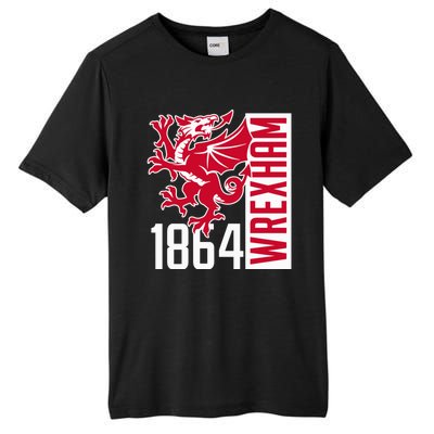 The Red Dragons Wrexham Fc Football Club Wrexham Tall Fusion ChromaSoft Performance T-Shirt