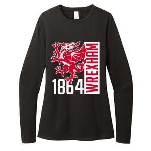 The Red Dragons Wrexham Fc Football Club Wrexham Womens CVC Long Sleeve Shirt