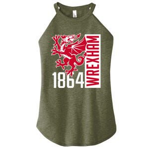 The Red Dragons Wrexham Fc Football Club Wrexham Women's Perfect Tri Rocker Tank