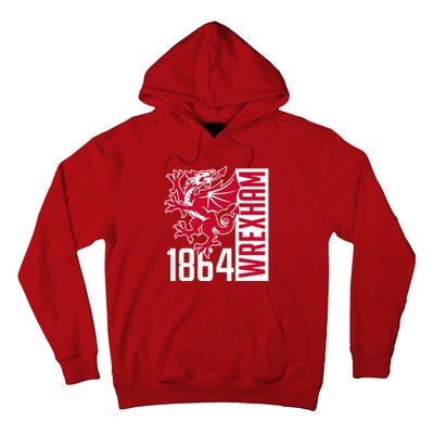 The Red Dragons Wrexham Fc Football Club Wrexham Hoodie