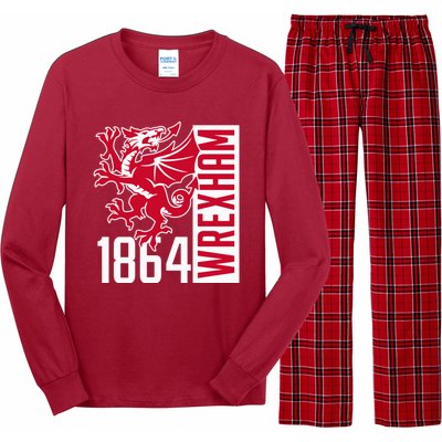 The Red Dragons Wrexham Fc Football Club Wrexham Long Sleeve Pajama Set