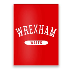 The Red Dragons Wrexham Fc Football Club Wrexham Poster